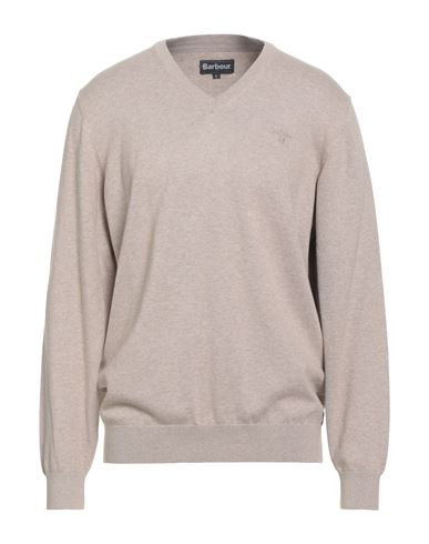 Barbour Man Sweater Beige Size Xxl Cotton In Neutral