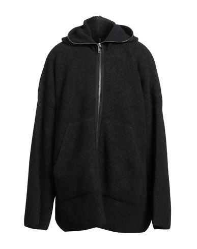 Rick Owens Man Cardigan Black Size Onesize Alpaca Wool, Polyamide, Wool, Elastane