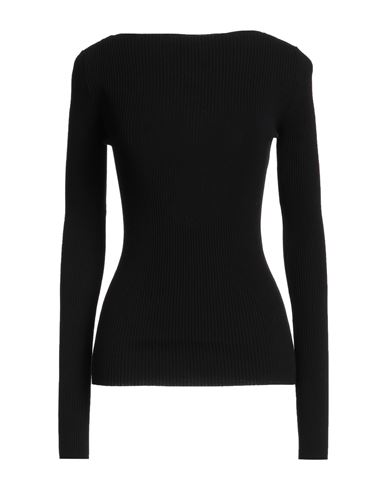 Rick Owens Woman Sweater Black Size L Virgin Wool In Black