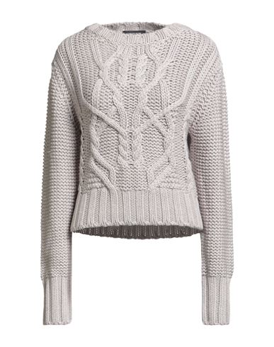 Fabiana Filippi Woman Sweater Light Grey Size 8 Merino Wool In Gray