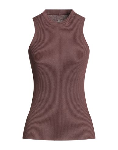 Rick Owens Woman Sweater Brown Size Xs Virgin Wool In Brown