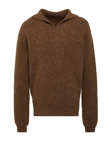 Rollkragenpullover Herren Braun M,XL Herren