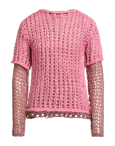 Magliano Man Sweater Pink Size Xs Acrylic, Polyamide, Mohair Wool In Pink