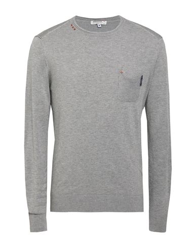 Pullover Herren Grau L Herren