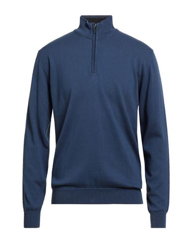 Avignon Man Sweater Blue Size Xl Viscose, Polyamide, Wool, Cashmere In Blue
