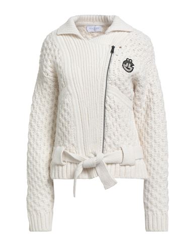 Gaelle Paris Gaëlle Paris Woman Cardigan Off White Size 3 Acrylic, Wool, Alpaca Wool, Viscose, Polyester