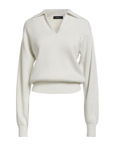 Fabiana Filippi Woman Sweater Off White Size 10 Virgin Wool, Viscose, Silk, Cashmere, Polyester In White