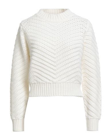 Fabiana Filippi Woman Sweater Ivory Size 14 Cashmere In White