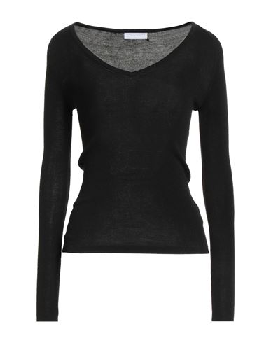 Majestic Filatures Woman Sweater Black Size 1 Merino Wool, Silk In Black