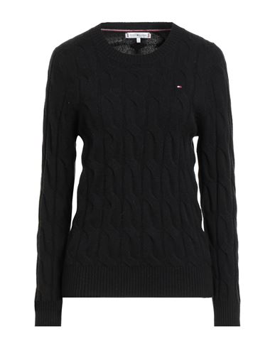 Tommy Hilfiger Woman Sweater Black Size S Wool