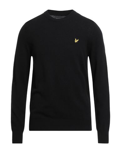 Lyle & Scott Lyle And Scott Long Sleeve T Shirt Black In Black