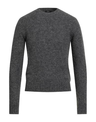 Herno Man Sweater Grey Size 36 Alpaca Wool, Polyamide, Wool In Gray