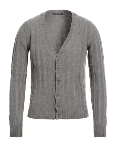 Avignon Man Cardigan Grey Size Xxl Wool, Polyamide In Gray