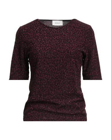 Vicolo Woman Sweater Magenta Size M Polyester, Viscose, Polyamide In Brown