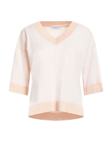 Gran Sasso Woman Sweater Apricot Size 4 Viscose, Polyester In Orange