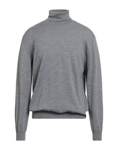 Richard Owen Richard Owe'n Man Turtleneck Grey Size 46 Virgin Wool In Gray