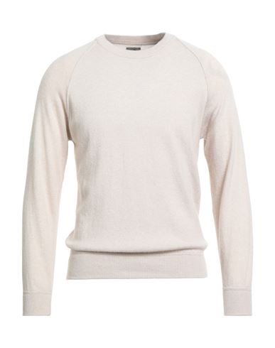 Bl'ker Man Sweater Beige Size M Wool, Cashmere In Neutral