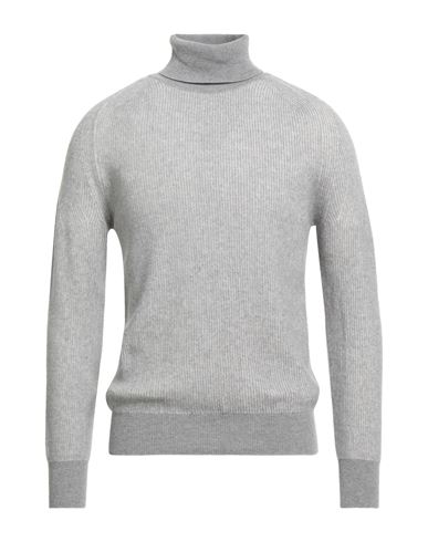 +39 Masq Man Turtleneck Grey Size 40 Wool In Gray