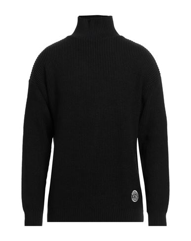 Why Not Brand Man Turtleneck Black Size Xxl Acrylic, Wool In Black
