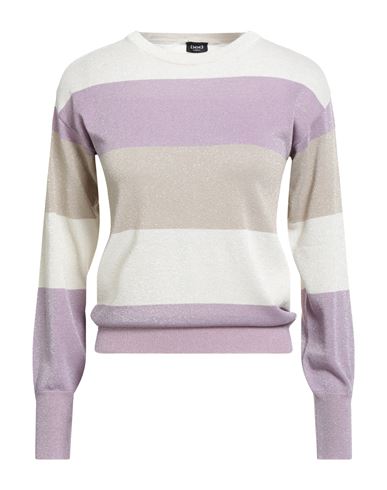 Emme By Marella Woman Sweater Beige Size S Viscose, Polyester, Metallic Fiber In Multi