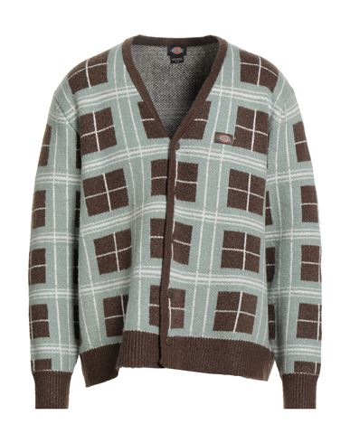 Dickies Man Cardigan Light Green Size Xl Polyester, Polyamide, Elastane