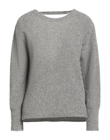 Kontatto Woman Sweater Silver Size Onesize Polyamide, Polyester