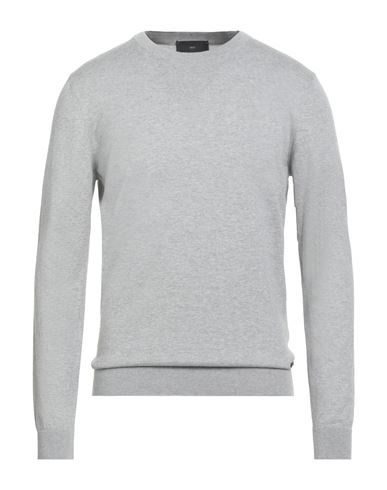 Liu •jo Man Man Sweater Khaki Size S Cotton, Cashmere In Gray