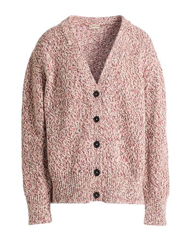 Massimo Alba Woman Cardigan Red Size M Cotton In Pink