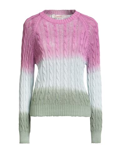 Jucca Woman Sweater Mauve Size L Cotton In Multi