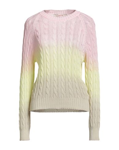 Jucca Woman Sweater Pink Size L Cotton In Multi