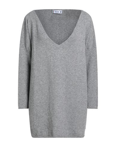Please N8 Woman Sweater Grey Size Onesize Viscose, Polyester, Polyamide In Gray