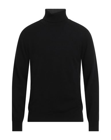 Simon Gray. Man Turtleneck Black Size 3xl Cashmere In Black