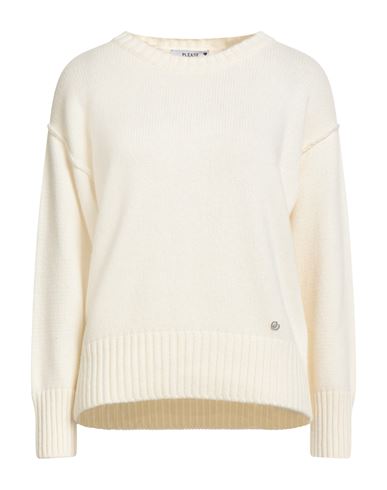 Please N8 Woman Sweater Ivory Size Onesize Wool, Viscose, Polyamide, Cashmere In Multi