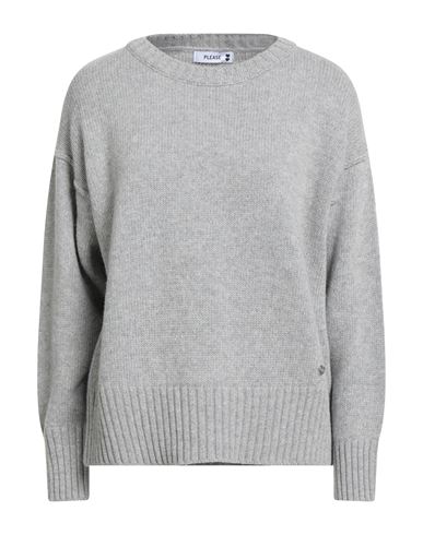 Please N8 Woman Sweater Light Grey Size Onesize Wool, Viscose, Polyamide, Cashmere In Multi