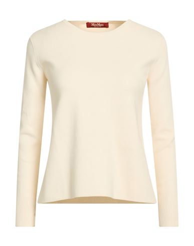 Max Mara Studio Woman Sweater Ivory Size Xs Viscose, Polyester In White