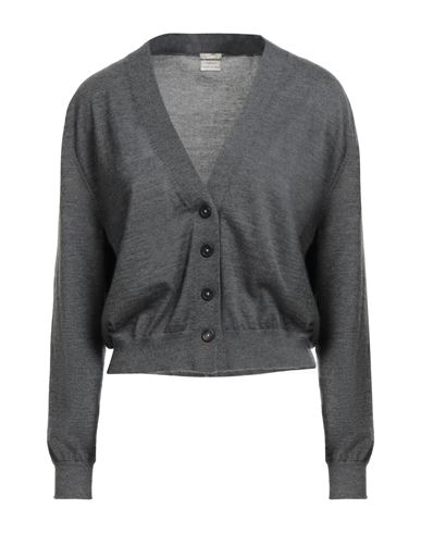 Massimo Alba Woman Cardigan Grey Size Xl Cashmere