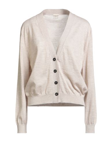 Massimo Alba Woman Cardigan Beige Size L Cashmere In Sand