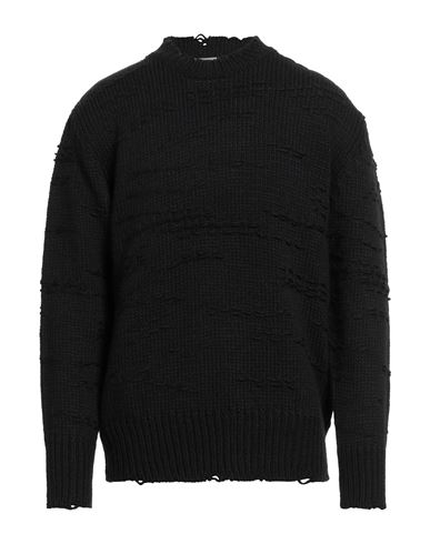The Amhante Man Sweater Black Size Xl Polyacrylic, Polyester, Wool