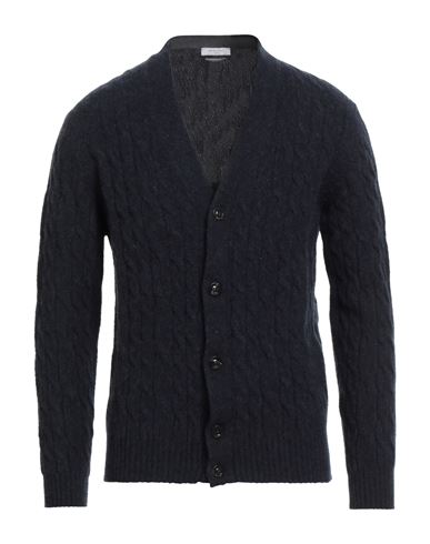 Boglioli Man Cardigan Bright Blue Size Xl Wool, Cashmere In Blue