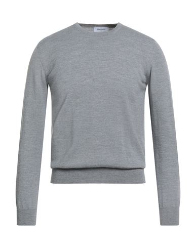 Gran Sasso Man Sweater Light Grey Size 36 Virgin Wool In Gray