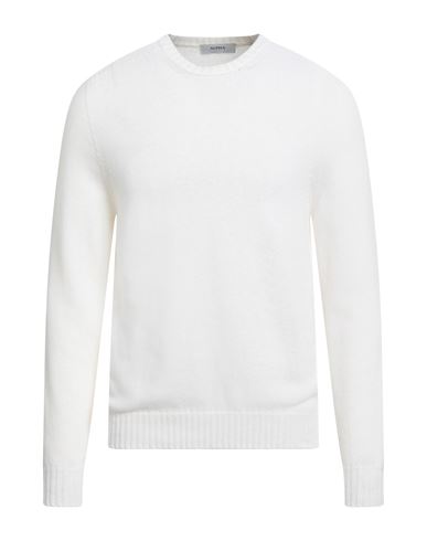 Alpha Studio Man Sweater Cream Size 44 Wool, Viscose, Polyamide, Cashmere In White