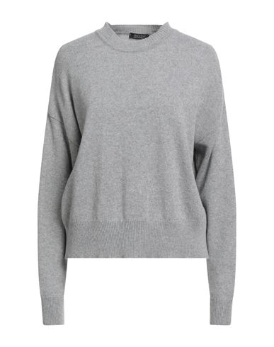Aragona Woman Sweater Light Grey Size 6 Cashmere In Gray