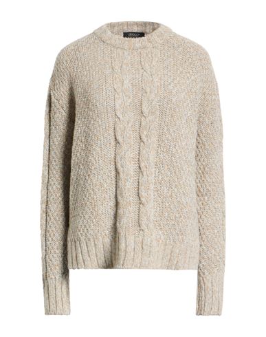 Aragona Woman Sweater Beige Size 8 Alpaca Wool, Merino Wool In Brown