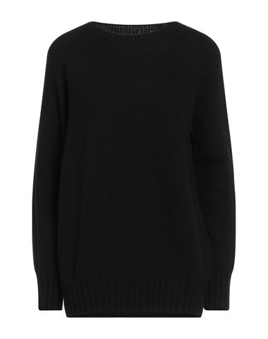 Aragona Woman Sweater Black Size 2 Cashmere