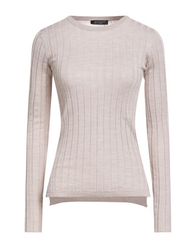 Aragona Woman Sweater Sand Size 6 Merino Wool