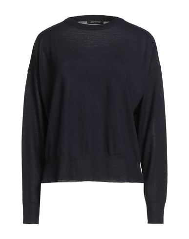 Aragona Woman Sweater Midnight Blue Size 12 Merino Wool