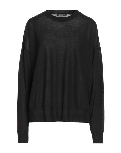 Aragona Woman Sweater Black Size 12 Merino Wool