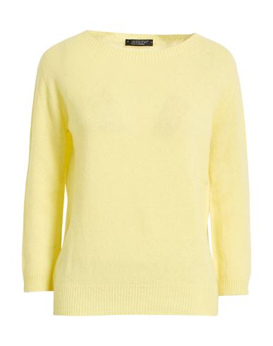Aragona Woman Sweater Pastel Yellow Size 8 Cashmere In Yellow
