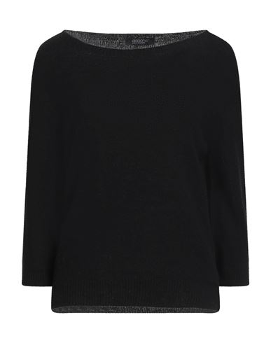 Aragona Woman Sweater Black Size 12 Cashmere