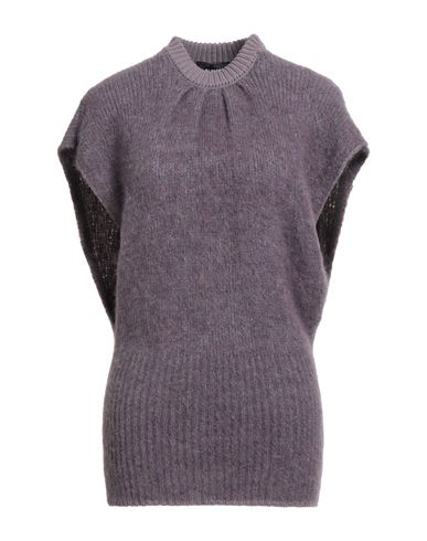 Alpha Studio Woman Sweater Purple Size 10 Alpaca Wool, Recycled Polyamide, Polyamide, Cotton